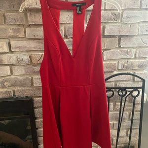 Red dress